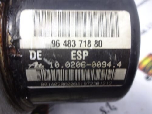 ABS  CITROEN C3 9648371880 96 483 718 80 ESP 10020600944 10096011243