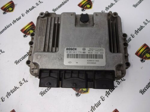 0281011776 8200391966 8200386508 Centralita del motor Renault Scenic Megane 0281011776 8200391966 8200386508