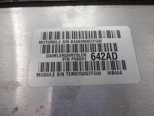 Centralita del motor Jeep Grand Cherokee P56041 642AD P56041642AD