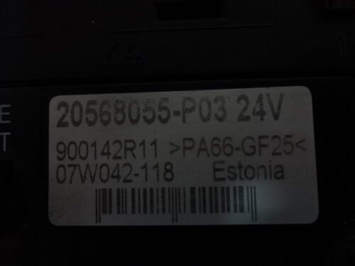 Caja de fusibles VOLVO 20568055-P03 24V 900142R11 07W042-118