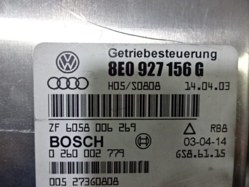Transmisión controlador Audi A4 A6 8E0927156G 0260002779 8EO927156G