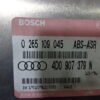 Centralita ABS-ASR AUDI A4 A6 A8 0265109045 4D0907379N 4DO907379N