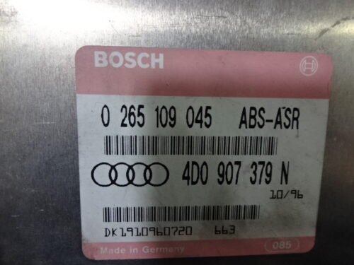 Centralita ABS-ASR AUDI A4 A6 A8 0265109045 4D0907379N 4DO907379N