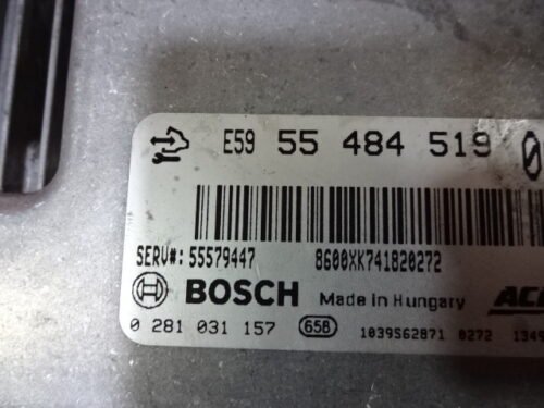 Centralita del motor OPEL CORSA 0281031157 0 281 031 157 55484519