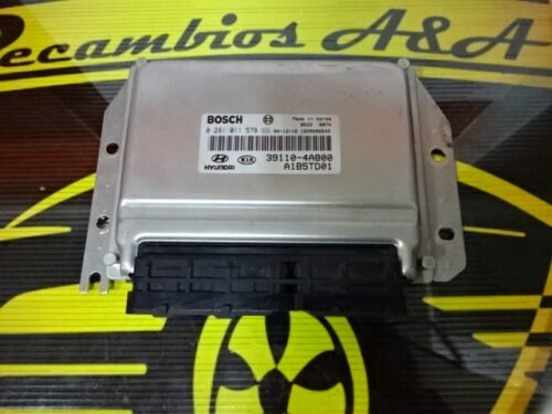 Centralita del motor Kia Sorento 0281011578 391104A800 39110-4A800