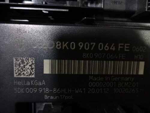 8K0907064FE 8KO907064FE 5DK009918-86 Controlador Confort AUDI A5 A4 8K0907064FE 8KO907064FE 5DK009918-86