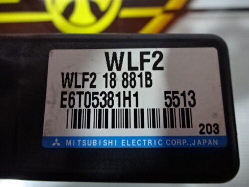 Centralita del motor Ford Ranger Mazda E6T05381H1 WLF218881B WLF2