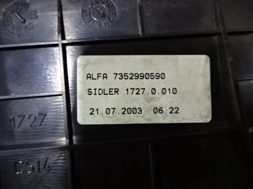 Portavasos Alfa Romeo 7352990590 SIDLER 17270010