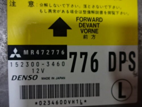 Airbag Centralita MITSUBISHI MONTERO MR472776 152300-3460 776 DPS