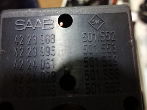 Botonera Elevalunas SAAB 4223988 4223996 4224051 4224028 4224036 501552 501553 501559