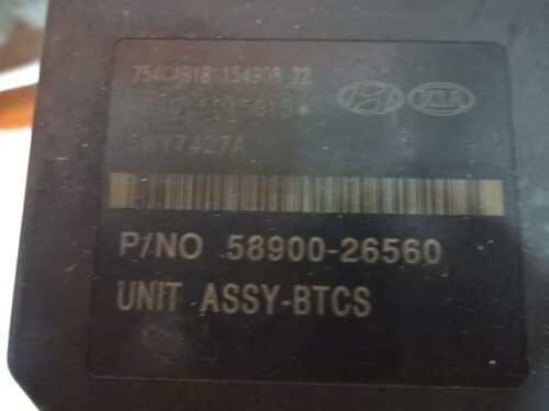 ABS HYUNDAI SANTA FE 5890026560 58900-26560 BH60117510  5WY7427A
