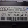 8E0820043BJ Clima panel de control AUDI A4 8E0820043BJ 8EO820043BJ