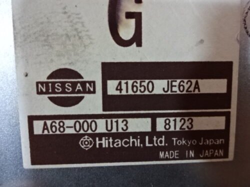 41650JE62A 41650 JE62A A68-000U13 G Unidad de control NISSAN QASHQAI 41650JE62A 41650 JE62A A68-000U13 G