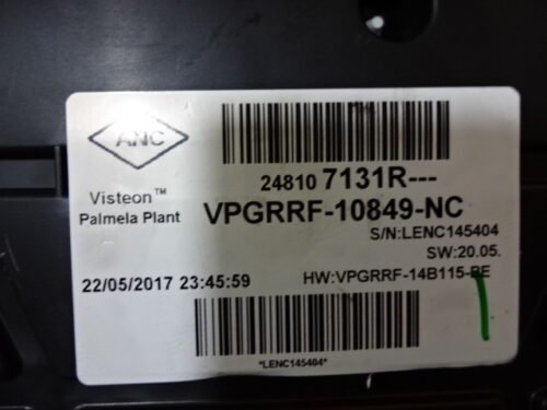 Cuadro de instrumentos Renault Captur 248107131R VPGRRF-10849-NC