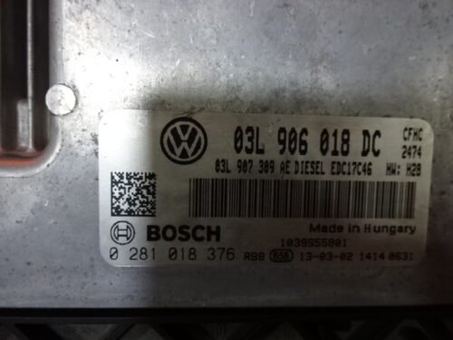 Centralita del motor VW CADDY 03L906018DC 0281018376  03L 906 018 DC