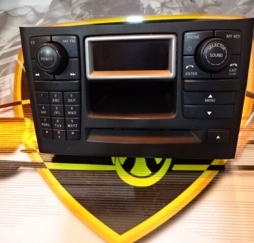 Panel de control de radio con pantalla Volvo XC90 30679226 04W39 30679697