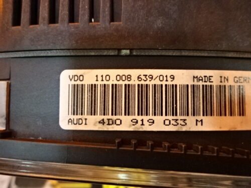 Cuadro de instrumentos AUDI A8 S8 4D0919033M 4DO919033M 110008639019