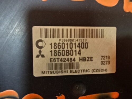 Centralita del motor Mitsubishi Colt 1860B014 1860101400 E6T42484