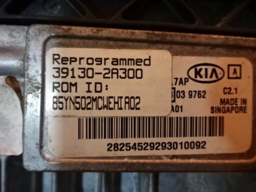 Centralita del motor KIA Venga 39130-2A300 391302A300 REPROSRAMMED