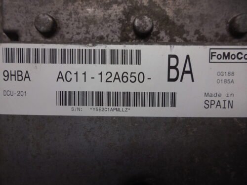 Centralita del motor Ford Transit AC1112A650BA AC11-12A650-BA 9HBA DCU-201
