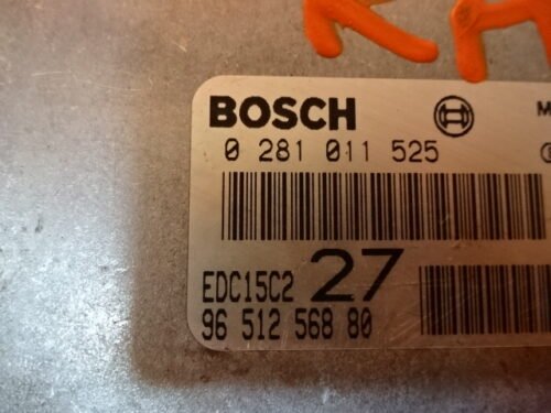 Centralita del motor Peugeot Citroen 0281011525 9651256880