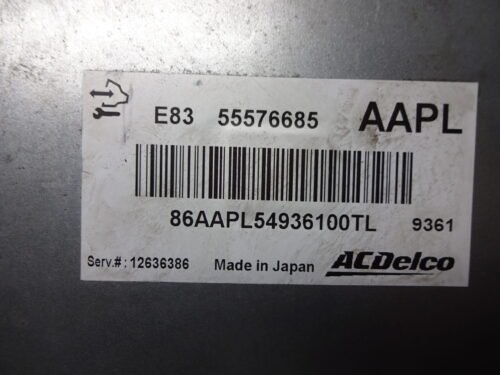Centralita del motor Opel Corsa 55576685 AAPL 55576685AAPL