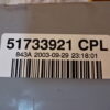 51733921 CPL 51733921CPL 51734379 501210050070 Caja de fusibles FIAT 51733921 CPL 51733921CPL 51734379 501210050070