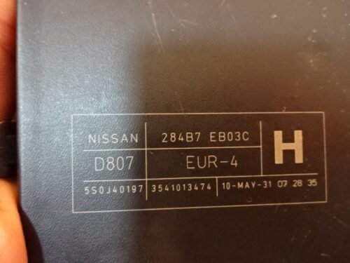Caja de fusibles Nissan PATHFINDER 284B7EB03C 284B7 EB03C