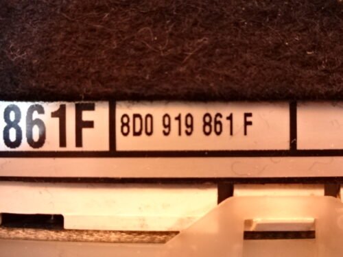 Cuadro de instrumentos AUDI A4 8D0919861F 8DO919861F