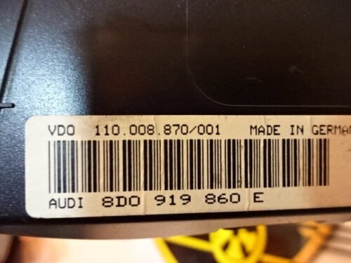 8D0919860E 8DO919860E 110008870001 Cuadro de instrumentos AUDI A4 8D0919860E 8DO919860E 110008870001