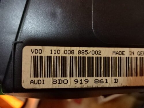 8D0919861D 8DO919861D 110008885002 Cuadro de instrumentos AUDI A4 8D0919861D 8DO919861D 110008885002