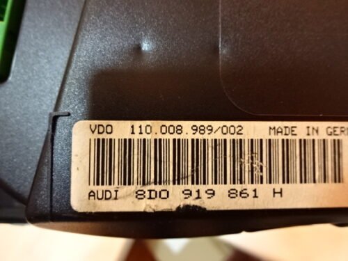 Cuadro de instrumentos AUDI A4 8D0919861H 8DO919861H 110008989002