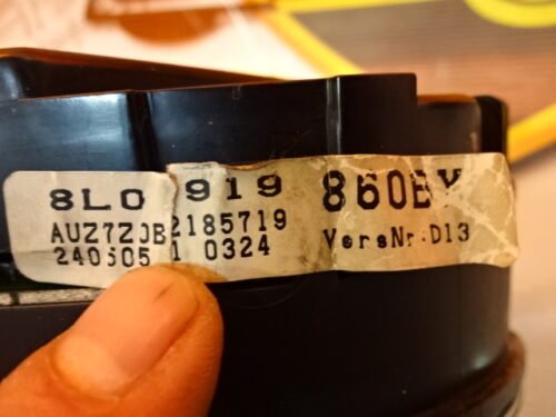 Cuadro de instrumentos AUDI A3 8L0919860BX 8LO919860BX