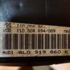 8L0919860K 8LO919860K 110008894009 Cuadro de instrumentos AUDI A3 8L0919860K 8LO919860K 110008894009