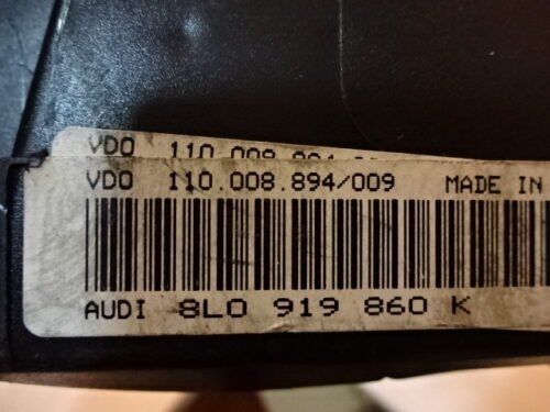 8L0919860K 8LO919860K 110008894009 Cuadro de instrumentos AUDI A3 8L0919860K 8LO919860K 110008894009