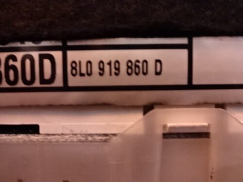 Cuadro de instrumentos AUDI A3 8L0919860D 8LO919860D