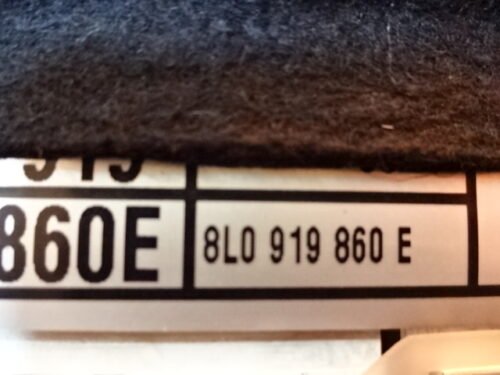 Cuadro de instrumentos AUDI A3 8L0919860E 8LO919860E