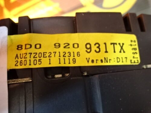 Cuadro de instrumentos AUDI A4 8D0920931TX 8DO920931TX