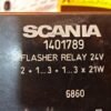 Relé de intermitencia  flasher relay / SCANIA 1401789