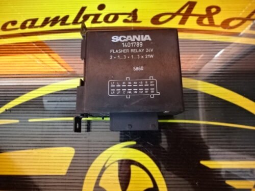 Relé de intermitencia  flasher relay / SCANIA 1401789