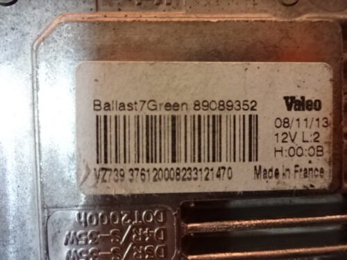Controlador de Xenon MAZDA C30384-ALSI12 89089352  VALEO