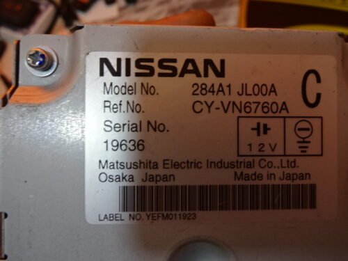 Unidad de control  NISSAN infiniti  284A1JL00A 284A1 JL00A BY-VN6760A