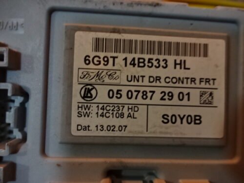 Unidad de control FORD 6G9T14B533HL 6G9T 14B533 HL 0507872301