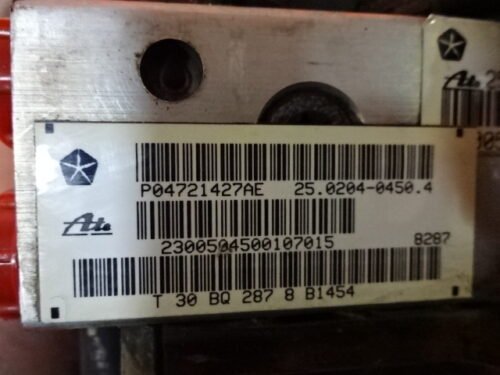 ABS Chrysler P04721427AE 04721427AE 10051181861 25020404504 25094601463