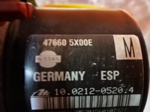 476605X00E 47660 5X00E 10021205204 ABS NISSAN PATHFINDER 476605X00E 47660 5X00E 10021205204 10092633913 10062033371