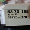 Cuadro de instrumentos Saab 9-5  5373188 K-D 69295-170T