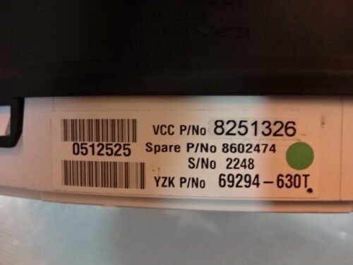 Cuadro de instrumentos VOLVO 8251326 8637996 8602474 69294-630T