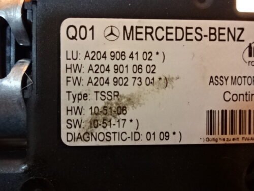 Motor techo Mercedes W204 S204 A2049064102 A2049010602 A2049027304 10006326K