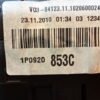 Cuadro de instrumentos  SEAT LEON 1P0920853C 1PO920853C