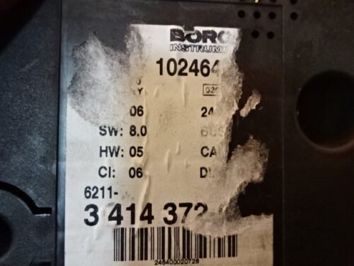 Cuadro de instrumentos  BMW X3  6211-3414372-02 6211341437202